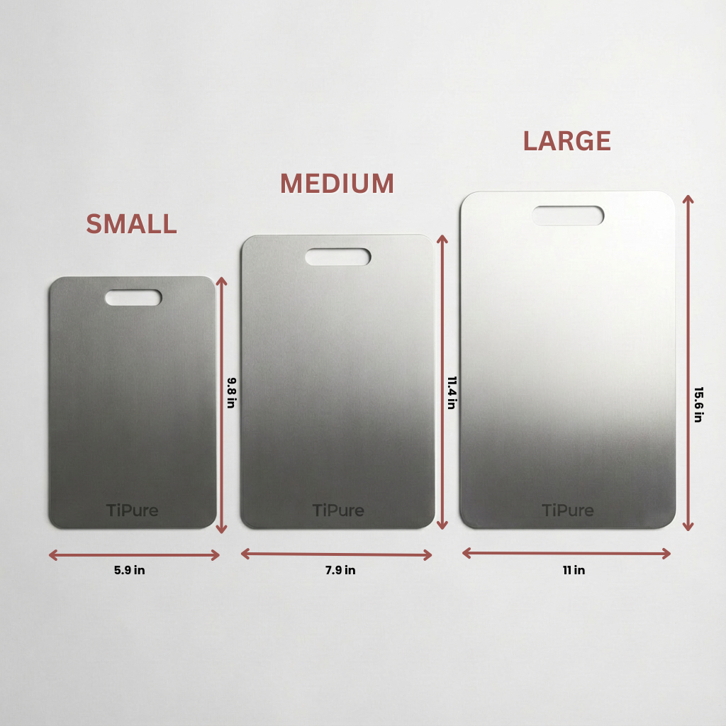 TiPure Titanium Cutting Board