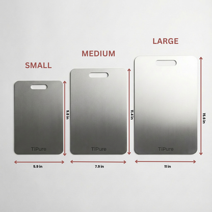 TiPure Titanium Cutting Board
